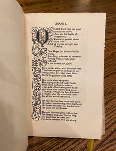 [Arts & Crafts Printing] Whittlesey, Dorothy. A Posy of Poems.