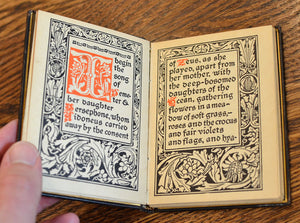 [Ralph Fletcher Seymour | Limited to 10 Copies] The Song of Demeter and Her Daughter Persephone