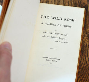 [Fine Binding | Art Nouveau] The Wild Rose
