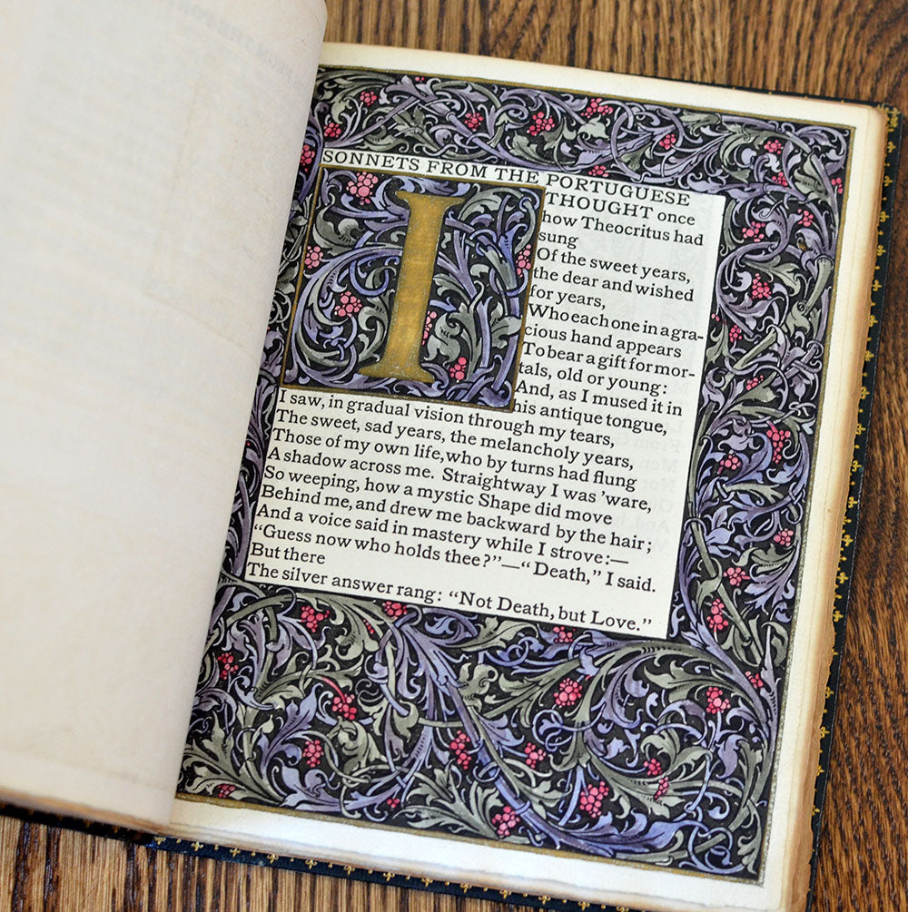 [Bertram Grosvenor Goodhue | Illuminated] Sonnets from the Portuguese