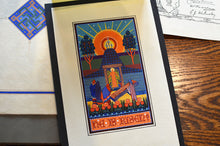 Load image into Gallery viewer, [Mildred Ratcliffe] Album of original illuminated initials, designs, leaves, and miniatures
