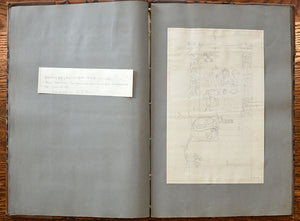 [Mildred Ratcliffe] Album of original illuminated initials, designs, leaves, and miniatures