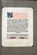 Load image into Gallery viewer, [Mildred Ratcliffe] Album of original illuminated initials, designs, leaves, and miniatures
