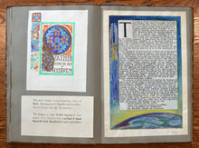 Load image into Gallery viewer, [Mildred Ratcliffe] Album of original illuminated initials, designs, leaves, and miniatures
