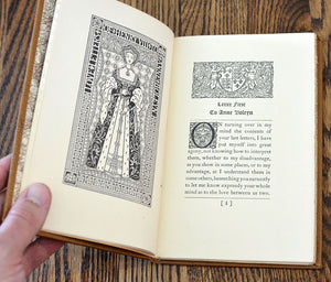 [Merrymount Press] The Love Letters of Henry VIII to Anne Boleyn