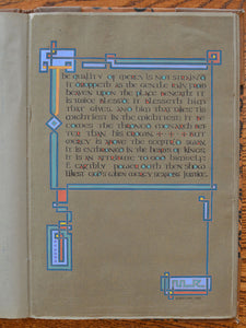 [Mildred Ratcliffe] Album of original illuminated initials, designs, leaves, and miniatures