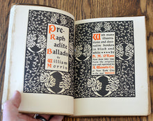 Load image into Gallery viewer, [H.M. O&#39;Kane | Pyrography Binding] Pre-Raphaelite Ballads
