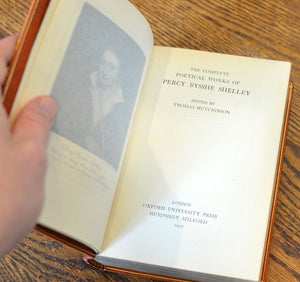 [Fine Binding | Riviere & Son] The Complete Poetical Works of Percy Bysshe Shelley