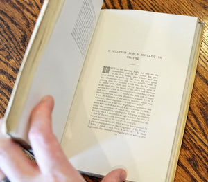 [Printed on Vellum] With Friend and Book