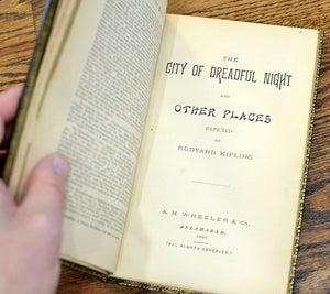 [Fine Binding | Kipling] The City of Dreadful Night