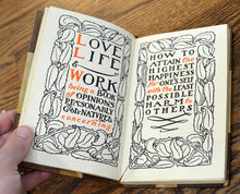 Load image into Gallery viewer, [Roycrofters | Fine Binding] Love, Life &amp; Work

