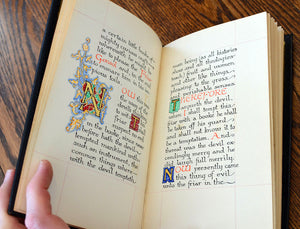 [Illuminated MSS | Fine Binding] The Temptation of Friar Gonsol