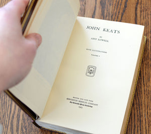 [Fine Binding | Harcourt Bindery] John Keats
