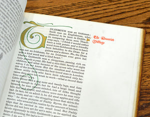 [Roycrofters | Fine Binding | Knickerbocker Press Bindery] The Deserted Village