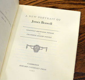 [Bruce Rogers | Proof Copy + Production Copy] A New Portrait of James Boswell
