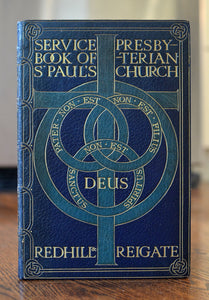 [Fine Binding | Pheasantry Bindery | Reigate Press] Order of Public Worship