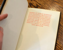 Load image into Gallery viewer, [Fine Binding | Pheasantry Bindery | Reigate Press] Order of Public Worship
