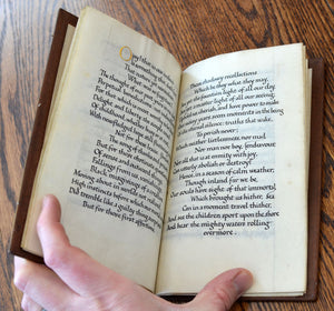 [H. Lawrence Christie | Illuminated mss on Vellum] Ode on Intimations of Immortality