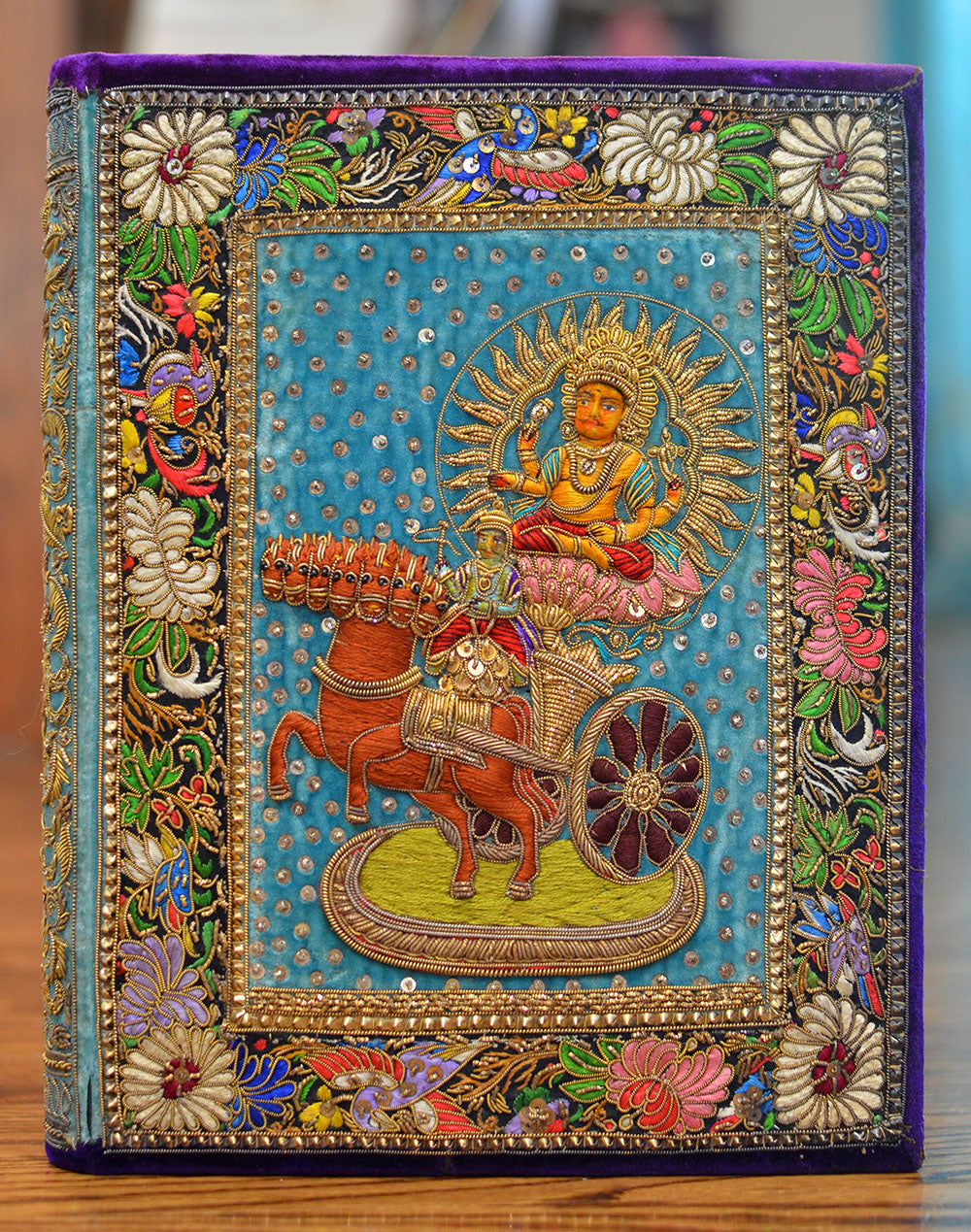[Embroidered Binding] Sakoontala: or, the Lost Ring, An Indian Drama