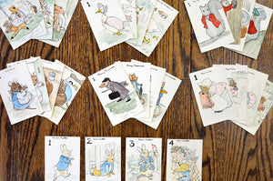 [Anna Hornby | Beatrix Potter] Box of Hand Drawn & Colored Peter Rabbit Cards