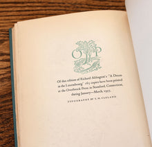 Load image into Gallery viewer, [Overbrook Press | T.M. Cleland] A Dream in the Luxembourg
