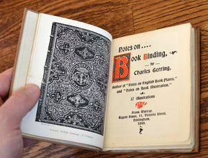 [Limited to 100 Copies] Notes on Book Binding