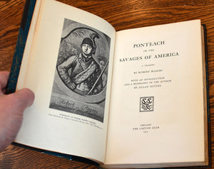 [Fine Binding | Caxton Club | James MacDonald] Ponteach Or The Savages Of America, A Tragedy