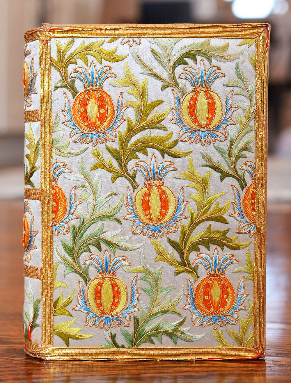 [Embroidered Binding] New Poems by Christina Rossetti