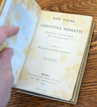 Load image into Gallery viewer, [Embroidered Binding] New Poems by Christina Rossetti
