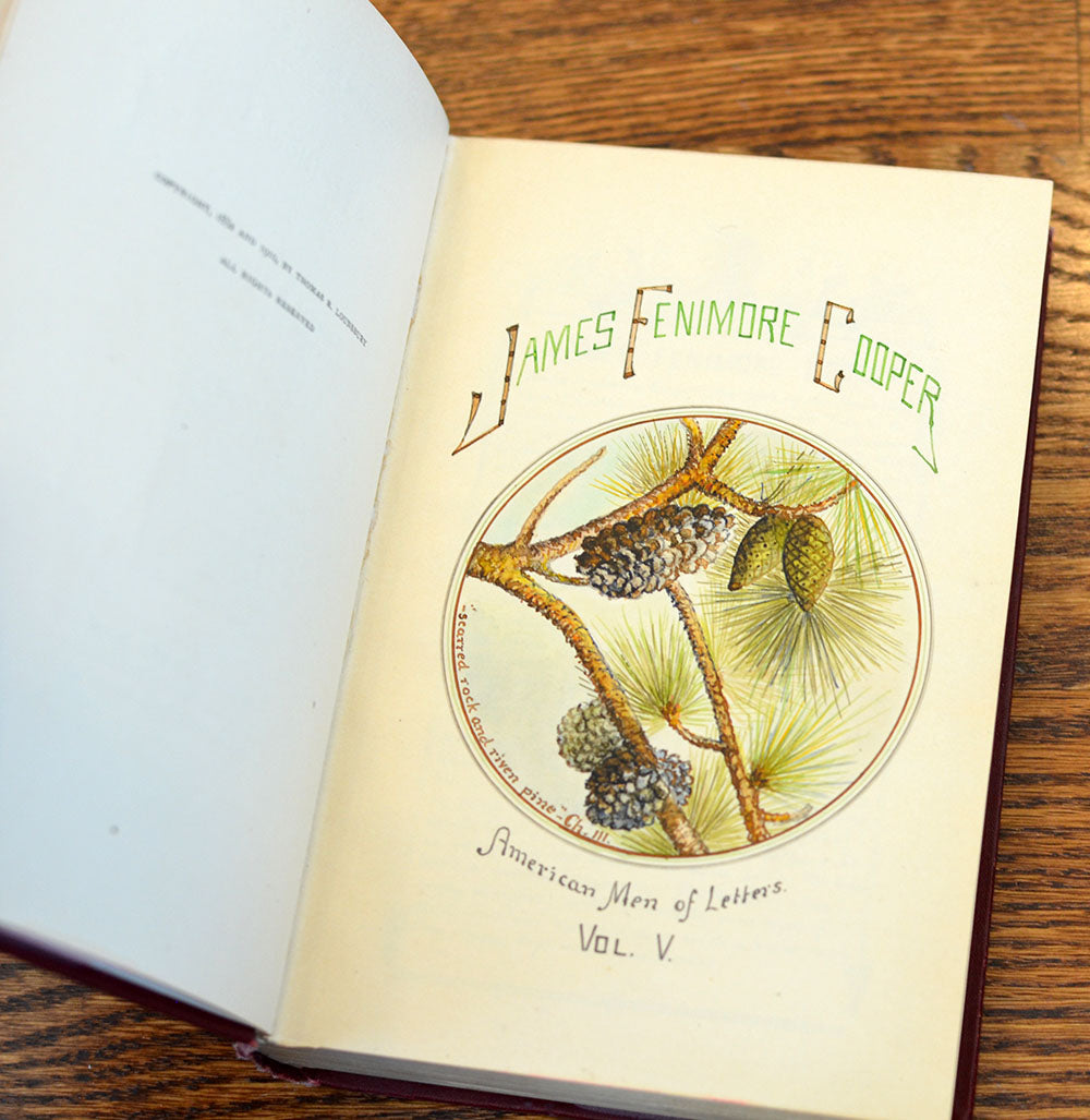 [Extra Illustrated with Original Watercolors] James Fenimore Cooper