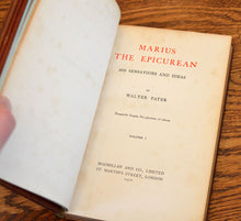 Load image into Gallery viewer, [Fine Binding | Arts &amp; Crafts] Marius the Epicurean
