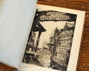 [Fine Binding | Marguerite Duprez Lahey] Aspects du Vieux Paris