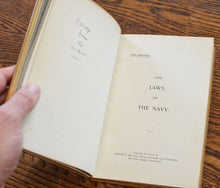 Load image into Gallery viewer, [Fine Binding | Alfred De Sauty] The Laws of the Navy

