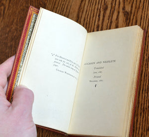 [Fine Binding | Bradstreet's] Aucassin & Nicolete