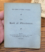 Load image into Gallery viewer, [Sette of Odd Volumes] The Book of Observances
