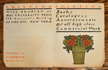 Load image into Gallery viewer, [Will Bradley | University Press] Printing
