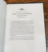 Load image into Gallery viewer, [Press of the Woolly Whale] First Days of the Village Press
