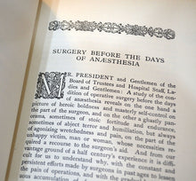 Load image into Gallery viewer, [Bruce Rogers] The Semi-Centennial of Anaesthesia: October 16, 1846 - October 16, 1896
