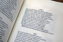 Load image into Gallery viewer, [Printed on Vellum | Riccardi Press] The Sonnets of Shakespeare
