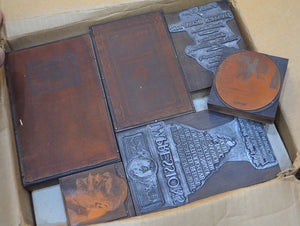 [Bruce Rogers] Twenty Original Printing Plates from The Work of Bruce Rogers (1939)