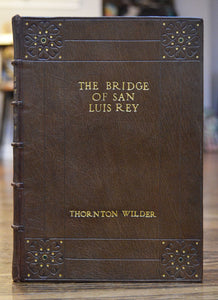 [Arts & Crafts Binding] The Bridge of San Luis Rey
