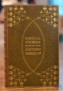 [Fine Binding | Bumpus] Poetical Works of Matthew Arnold