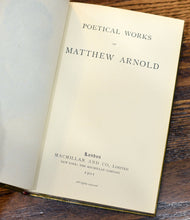 Load image into Gallery viewer, [Fine Binding | Bumpus] Poetical Works of Matthew Arnold
