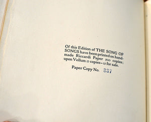 [Fine Binding | Riviere & Son] The Song of Songs, Which Is Solomon's