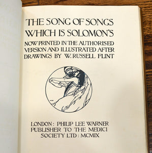 [Fine Binding | Riviere & Son] The Song of Songs, Which Is Solomon's