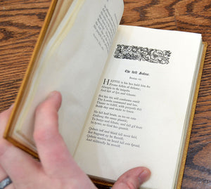 [Printed on Vellum | Bound by Ramage] Poems of Alexander Scott