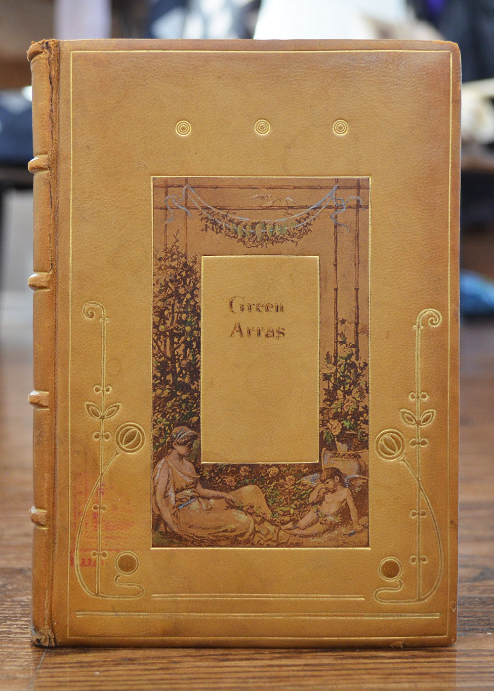 [Unusual Fine Binding] Green Arras