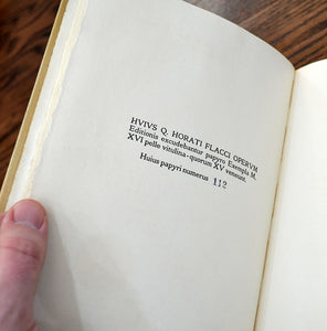 [Riccardi Press] Quinti Horati Flacci Opera Omnia