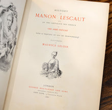 Load image into Gallery viewer, [Fine Binding | Kelly &amp; Sons] History of Manon Lescaut
