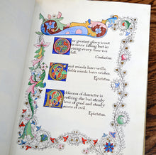 Load image into Gallery viewer, [Illuminated Arts &amp; Crafts Manuscript in Folio] A Collection of Thoughts
